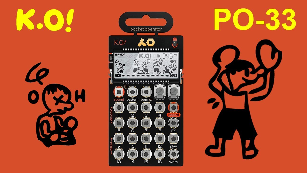 PO-33 KO! Demo - YouTube