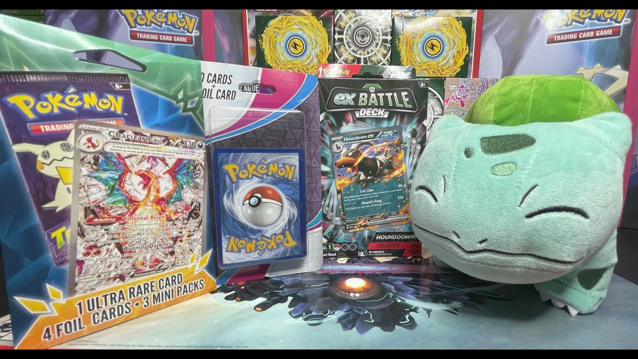 Opening Pokémon TCG Houndoom EX Battle Deck