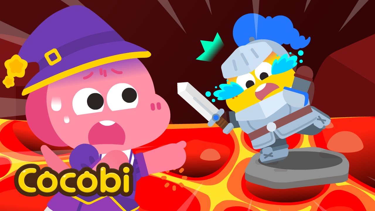 【COCOBI】 The Floor is Lava! | Songs for Kids | Cocobi - YouTube