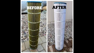 Pool Filter Cartridge Cleaning  Finally Figured it Out!