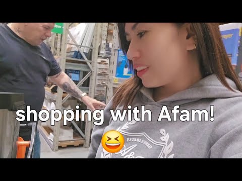 A day In my life With my Afam este Bana! 😆 hirap ka shopping nito! 🇬🇧
