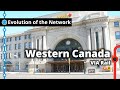 Western Canada's VIA Rail Network Evolution