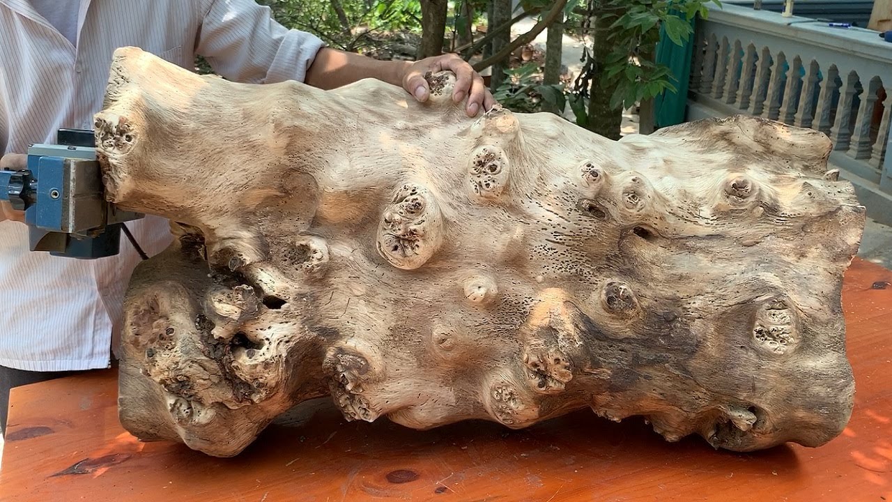 Amazing Craft Wood Recycling Plan From Discarded Tree Stumps // DIY A ...