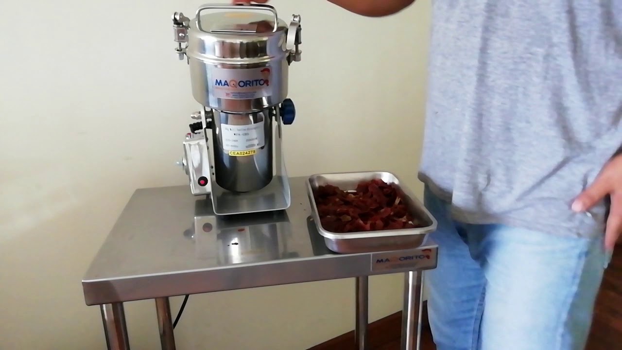 Molino Pulverizador de Paletas Por Alta Velocidad e Impacto