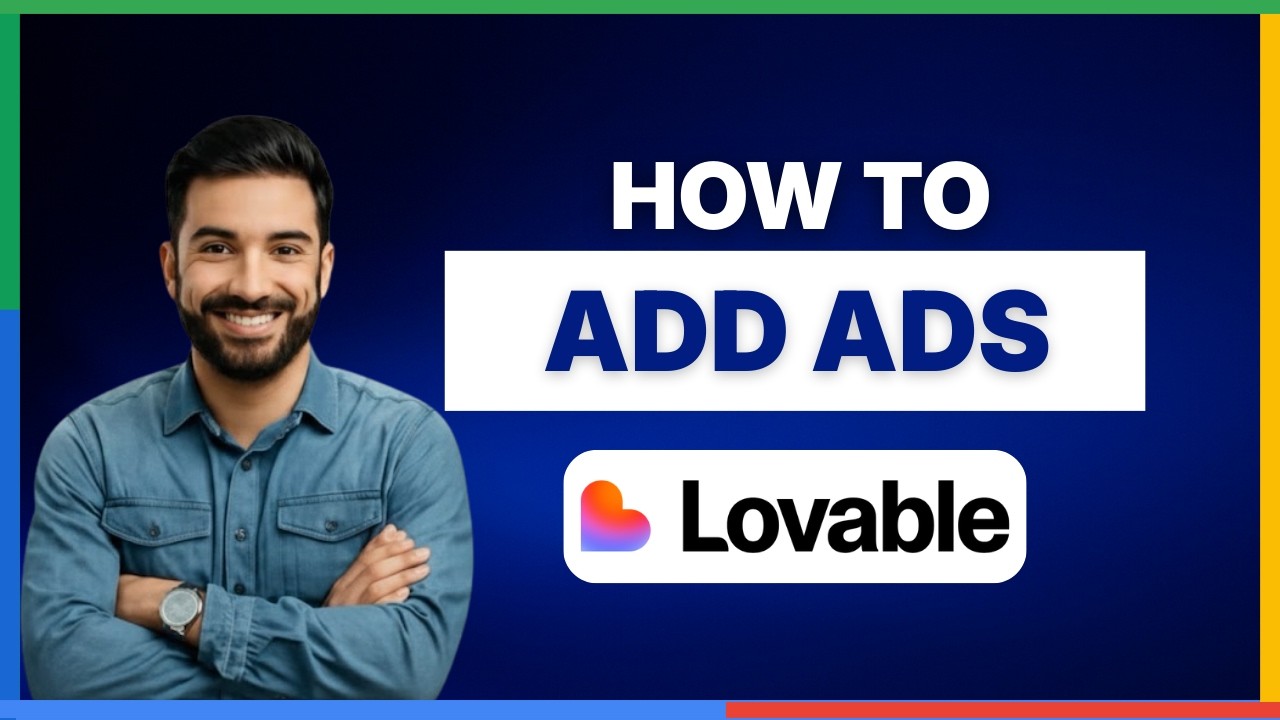 How to add ads to Lovable app[FULL GUIDE] - YouTube
