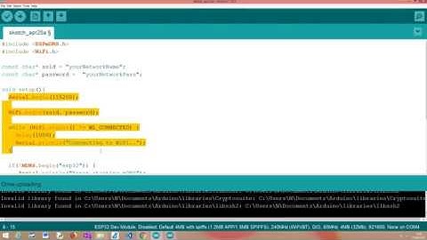 ESP32: advertise multiple mDNS services