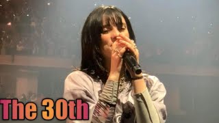 The 30th BILLIE EILISH IN MANILA (FIRST LIVE PERFORMANCE)8-13-2022 #billieeilish #the30th