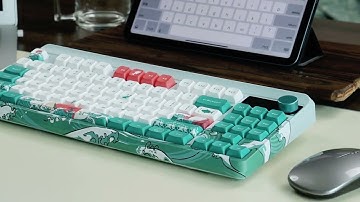 XVX M87 Pro OLED Display Keyboard