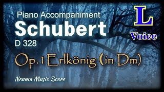 F. Schubert,  Erlkönig D328 (in D-minor) / Low Voice