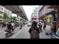 Walking hanoi vietnam  cu giy district to lotte department store