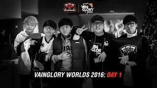 Vainglory Worlds 2016: Day 1