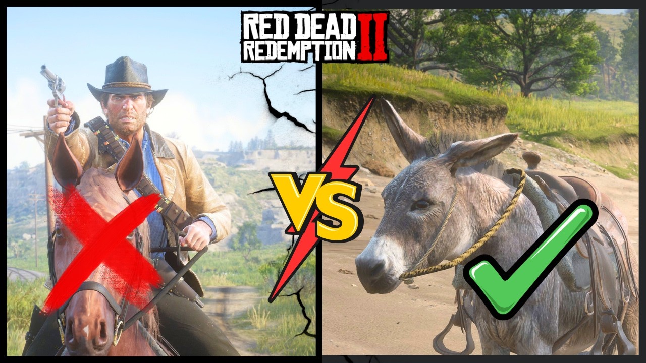 I Beat Every Horseman Challenge on a Donkey | RDR2 - YouTube