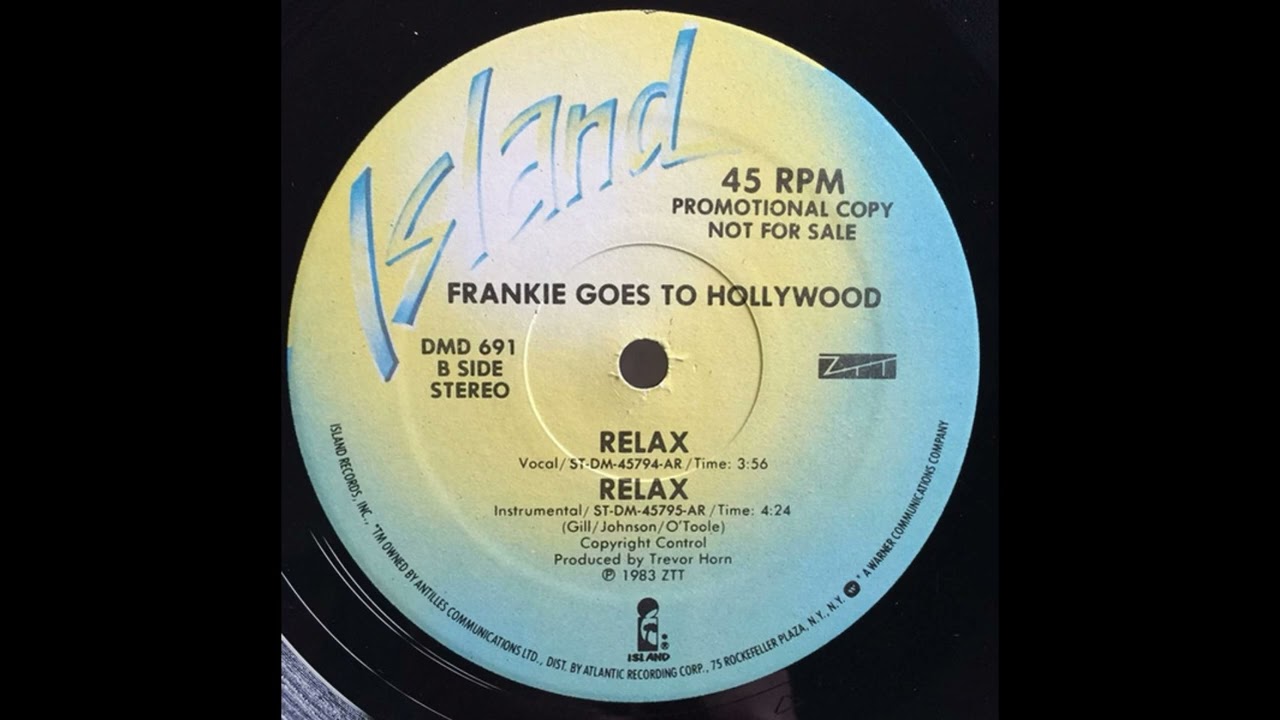 Frankie Goes To Hollywood - Relax (Original New York 12'' Mix