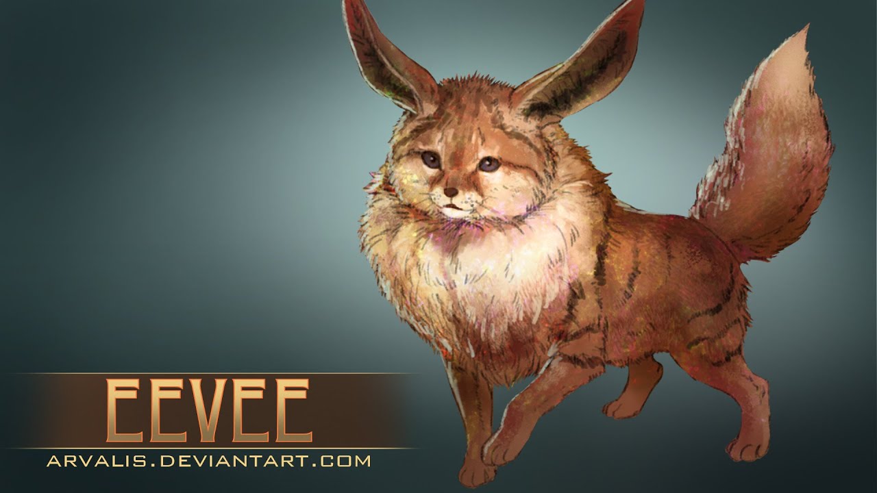 Let's Draw Realistic Eevee - YouTube