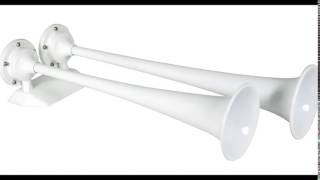 10122 — 12V White Epoxy Coated Dual Trumpet Air Horn by Marinco 3,747 views 6 years ago 6 seconds