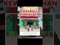AKP Indradi, melaksanakan patroli dialogis di Pasar Serang dan menyampaikan himbauan kamtibmas
