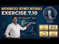 Definite Integrals 2nd year/12th class Exercise 7.10 (#4)