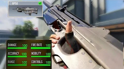 The BP50 is New fastest killing fun in COD Mobile 🤯🥳