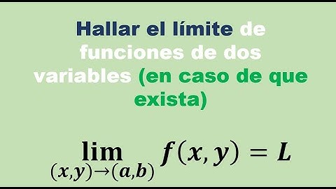 Límites de funciones de dos variables, dos ejemplos con gráfica en MATLAB