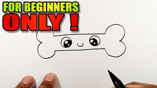 Celebrity How to draw a cute dog bone easy | Simple Drawing Wealth