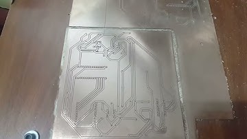 Cnc pcb first try