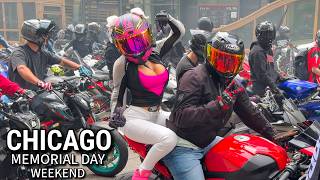 Chicago Memorial Day Weekend Walk | Suenos Music Festival | on Saturday, May 23, 2026 - 4k Video