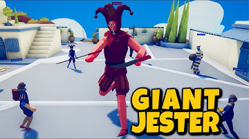 GIANT JESTER vs EVERY FACTION - Totally Accurate Battle Simulator TABS