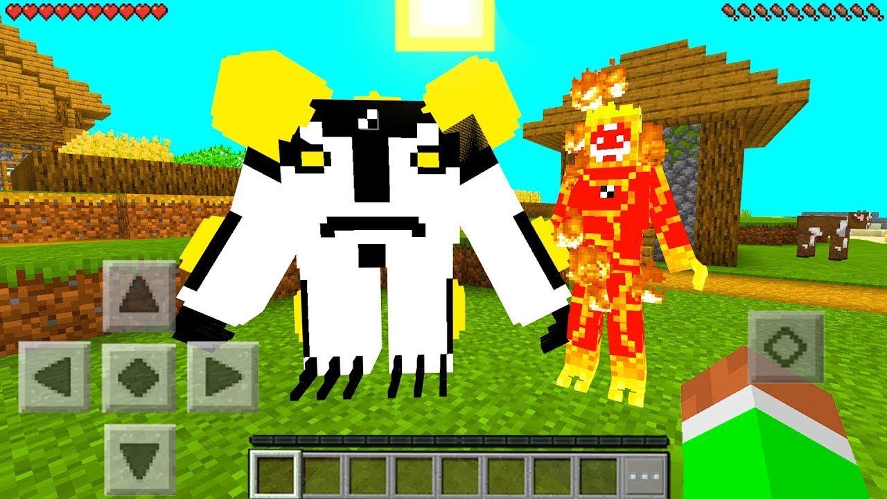 Minecraft Pe Ben 10 Mod In Minecraft Pocket Edition Minecraft Summary マイクラ動画