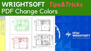 Wrightsoft: Tips & Tricks - PDF Change Colors to Line up Levels screenshot 1