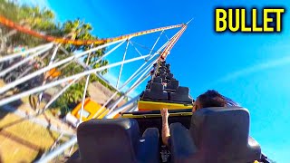Celebrity BULLET - Unique Shuttle Loop by Schwarzkopf - POV/Off-Ride, Selva Mágica Net Worth