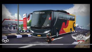 How to light the bus simulater indonesia with strobo and dj in poor beginers screenshot 5