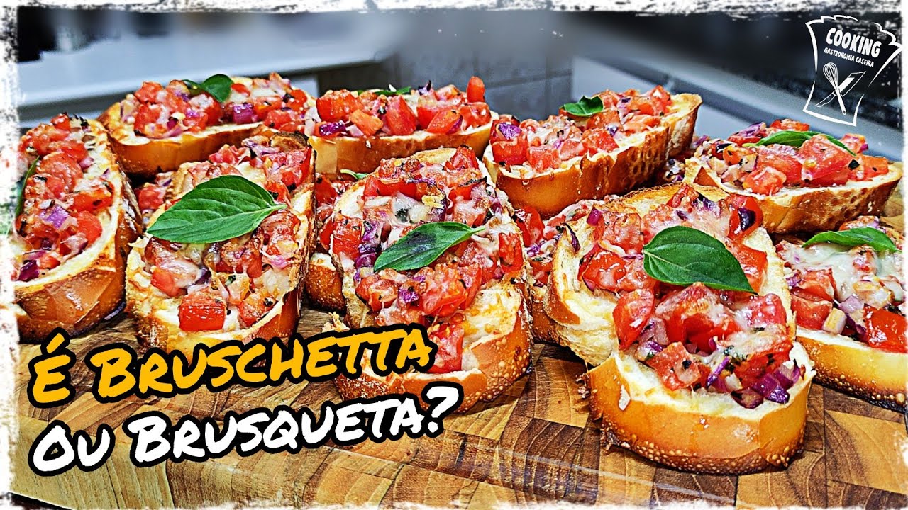 A MELHOR BRUSQUETA TRADICIONAL - ENTRADA RÁPIDA E FÁCIL - PORÇÕES E APERITIVOS - NATAL #142