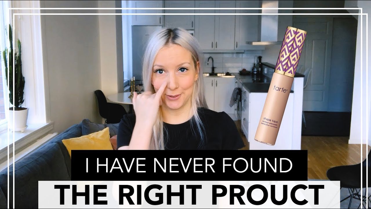 FIRST IMPRESSION TARTE SHAPE TAPE CONCEALER | UNBOXING - YouTube