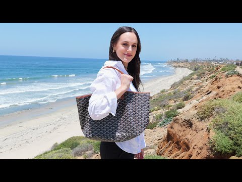 Goyard St Louis GM Black & Tan Tote Designer Bag Unboxing 2021 