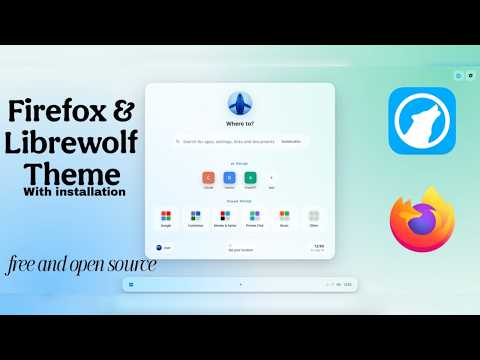 Aurora Glass — Transform Firefox with a macOS × Edge Inspired UI ✨ | Open Source