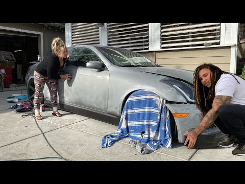 WORK THAT BODY WITH MIKE MYKE How To Wrap Prep Bad Paint Supercharged G35 