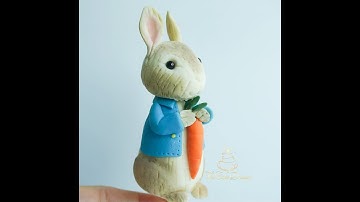 Fondant Cake Topper Tutorial: Peter Rabbit