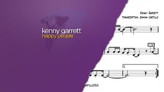 "Happy People" - Kenny Garrett - 🎷Sax alto transcription 🎷 chords