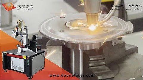 Automatic welding metal - Rotary welding - cnc fiber laser welding machine
