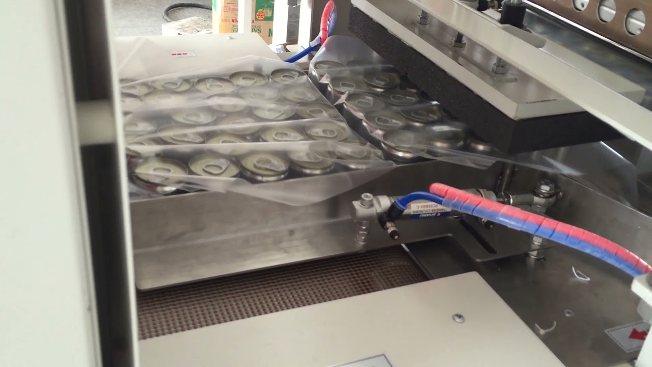 Automatic cans packaging machine YouTube