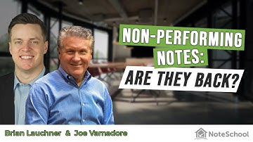 Non-Performing Notes:  Are They Back? Eddie’s Theory - Real Estate NoteSchool