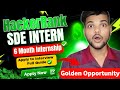 🤑 HackerRank SDE Intern 2026 | HackerRank 6 Month Internship Full Guide 2026 | Freshers Can Apply 