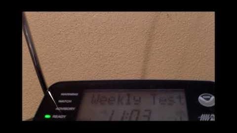 Required Weekly Test (EAS 240)