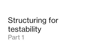 TTK4145 - 2019 -  05: Structuring for testability (part 1) (2019-02-12)