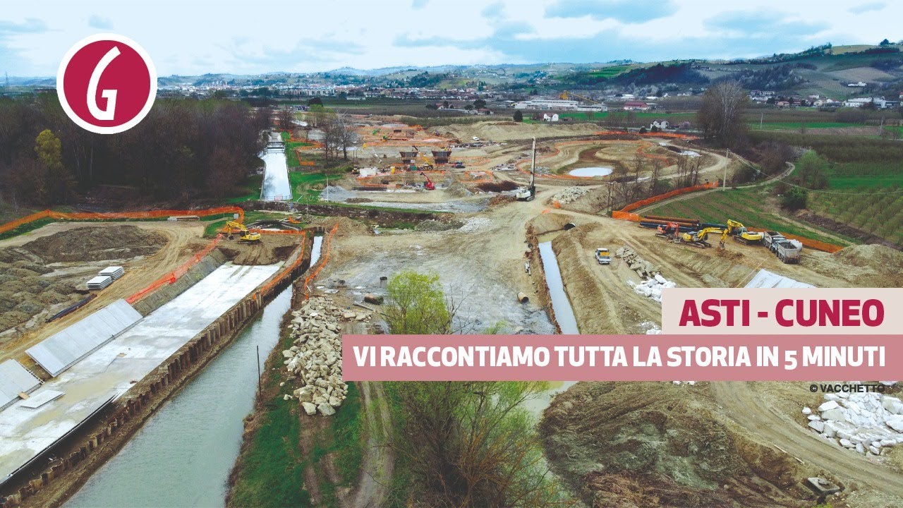 L'autostrada Asti-Cuneo, tra passato e presente