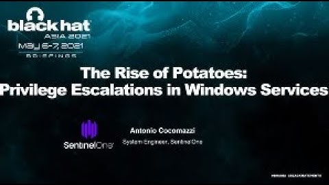 The Rise of Potatoes: Privilege Escalations in Windows Services