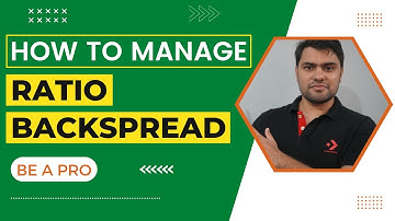 RATIO BACKSPREAD ADJUSTMENT | Option Trading Strategies | Option Sailor