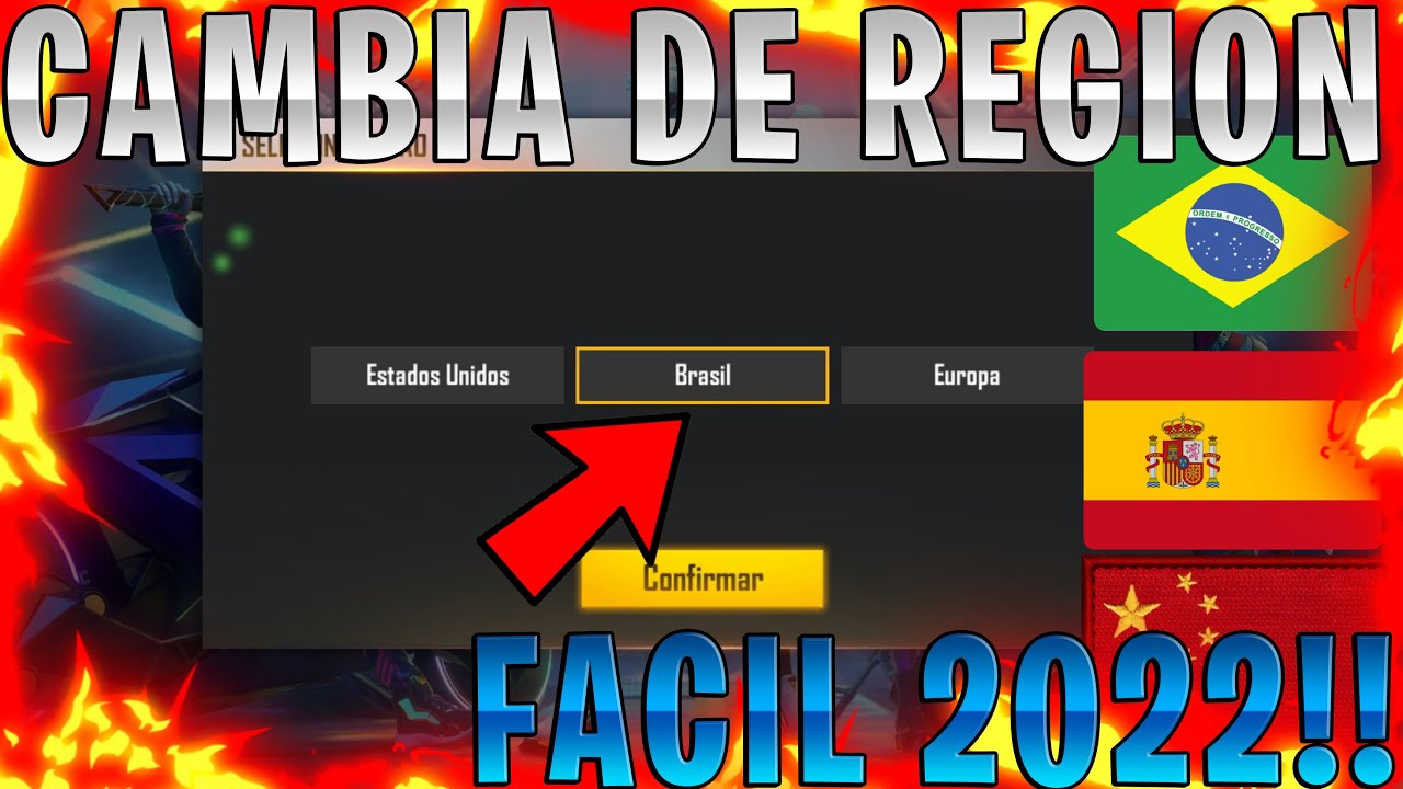COMO CREAR UNA CUENTA DE FREE FIRE EN OTRA REGIÓN EN 2023 - YouTube