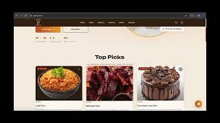 Obehtech Solution Prima Restaurant Web App