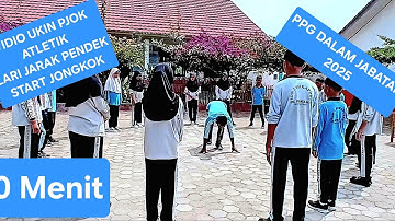 Pembelajaran Seru PJOK SD | Lari Jarak Pendek Start Jongkok 💨 (UKIN PPG 2025) (vidio edit 30 menit)